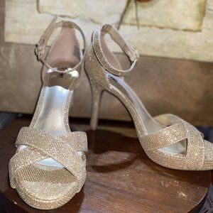 Lavish Gold Heels - Wedding, Party, Night Out